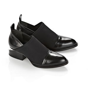 Alexander Wang Kori Bootie w/ Rhodium Plate, Sz 39.5